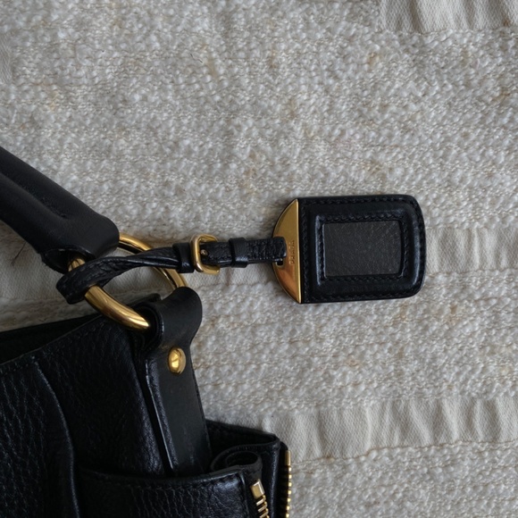 Prada Vitelli Daino Hobo Large with Side Pocket Zip - Picture 7 of 8